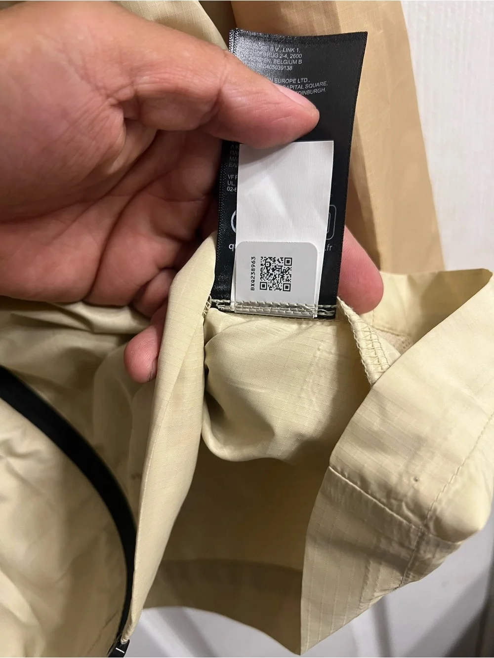 The North Face lightweight hooded